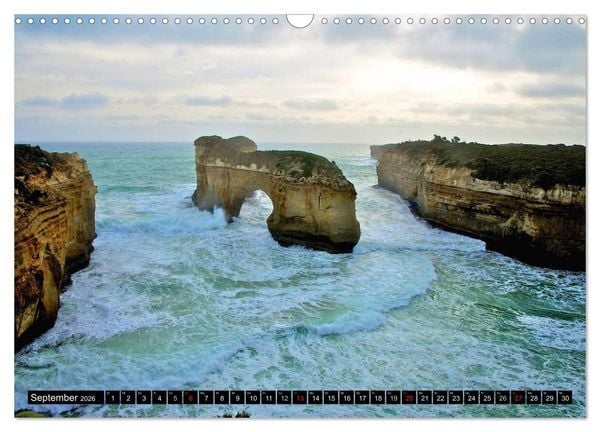 Produktbild: Australien - Die Great Ocean Road (Wandkalender 2026 DIN A3 quer), CALVENDO Monatskalender