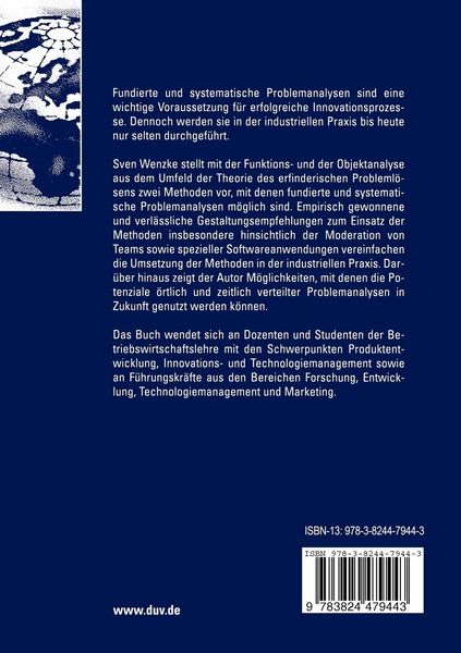 Produktbild: Flexible Gestaltung des Analyseprozesses technischer Probleme mit TRIZ-Werkzeugen