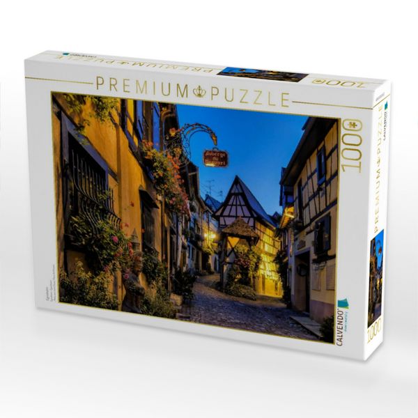 Produktbild: CALVENDO Puzzle Eguisheim | 1000 Teile Lege-Gr&ouml;&szlig;e 64x48cm Foto-Puzzle f&uuml;r gl&uuml;ckliche Stunden