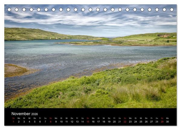 Produktbild: Irland - Zauberhafte Augenblicke (Tischkalender 2026 DIN A5 quer), CALVENDO Monatskalender