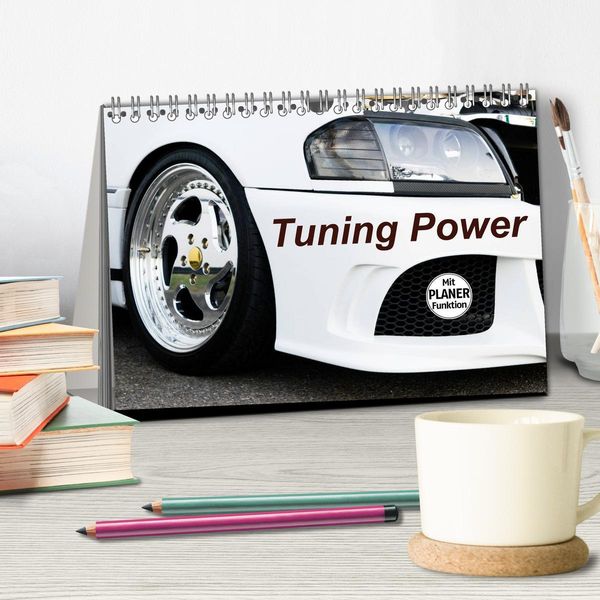 Produktbild: Tuning Power (Tischkalender 2026 DIN A5 quer), CALVENDO Monatskalender