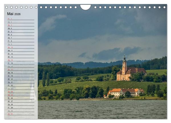 Produktbild: Unterwegs am Bodensee (Wandkalender 2026 DIN A4 quer), CALVENDO Monatskalender