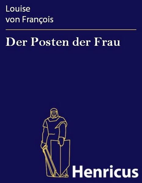 Produktbild: Der Posten der Frau