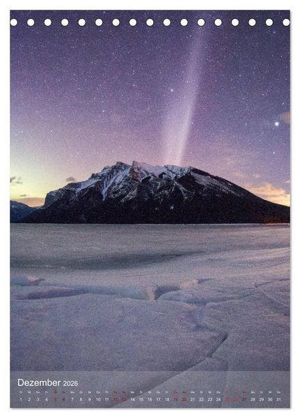 Produktbild: Die kanadischen Rockies (Tischkalender 2026 DIN A5 hoch), CALVENDO Monatskalender