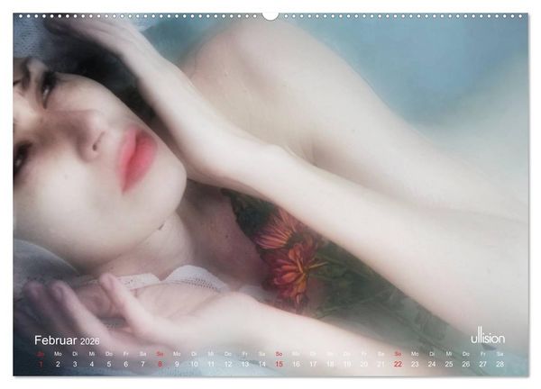 Produktbild: OPHELIA, sinnlich - mystisch - sehnsuchtsvoll (Wandkalender 2026 DIN A2 quer), CALVENDO Monatskalender