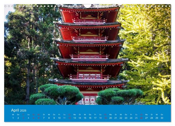 Produktbild: San Francisco - Wie ich es sehe (Wandkalender 2026 DIN A3 quer), CALVENDO Monatskalender