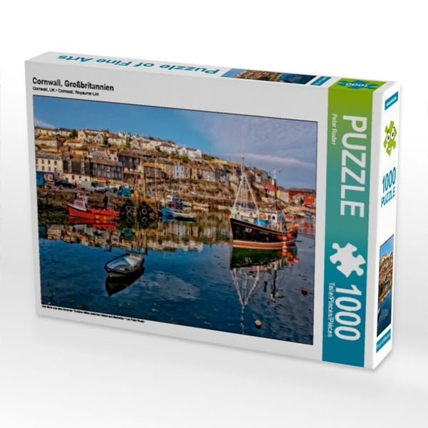 Produktbild: CALVENDO Puzzle Cornwall, Gro&szlig;britannien | 1000 Teile Lege-Gr&ouml;&szlig;e 64x48cm Foto-Puzzle f&uuml;r gl&uuml;ckliche Stunden