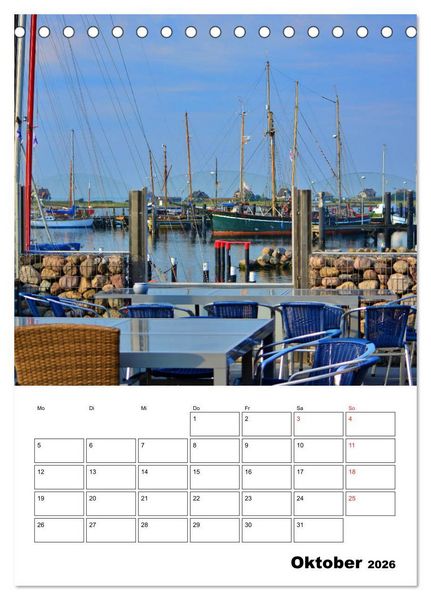 Produktbild: Marina Heiligenhafen (Tischkalender 2026 DIN A5 hoch), CALVENDO Monatskalender