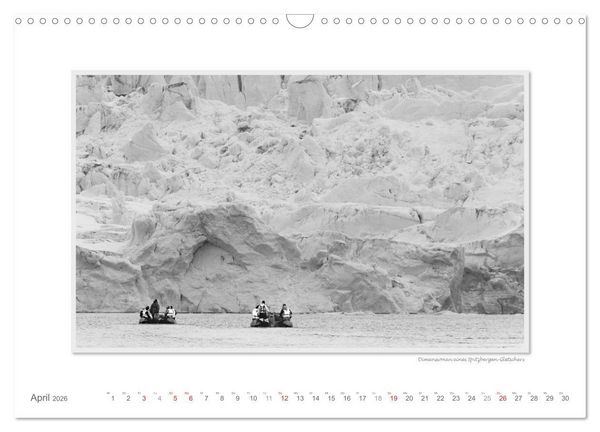 Produktbild: Spitzbergen Svalbard (Wandkalender 2026 DIN A3 quer), CALVENDO Monatskalender