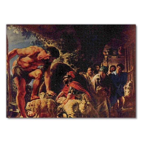 Produktbild: Lais Puzzle Jakob Jordaens - Odysseus in der H&ouml;lle Polyphems 1000 Teile