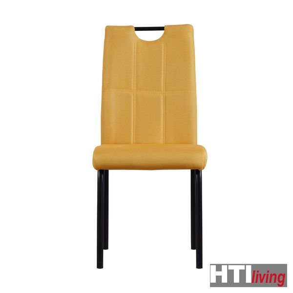 Produktbild: HTI-Living Stuhl Denton gelb Stuhl Denton gelb