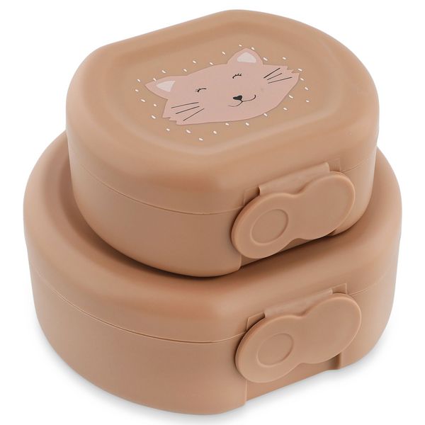 Produktbild: Snackbox mit Clip - 2er-Set - Mrs. Cat