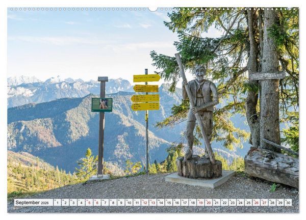 Produktbild: Der Rauschberg (Wandkalender 2026 DIN A2 quer), CALVENDO Monatskalender