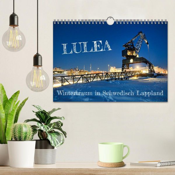 Produktbild: Lulea - Wintertraum in Schwedisch Lappland (Wandkalender 2026 DIN A4 quer), CALVENDO Monatskalender