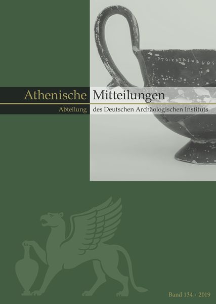 Produktbild: Mitteilungen des Deutschen Arch&auml;ologischen Instituts, Athenische Abteilung