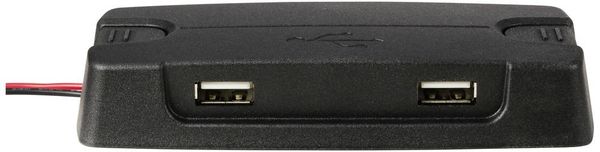 Produktbild: TRU COMPONENTS Dual USB-A Ladebuchse TC-12114152 Inhalt: 1St.