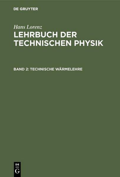 Produktbild: Technische W&auml;rmelehre