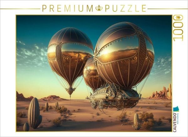 CALVENDO Puzzle Schöne Heißluftballons | 1000 Teile Lege-Größe 64x48cm Foto-Puzzle für glückliche Stunden