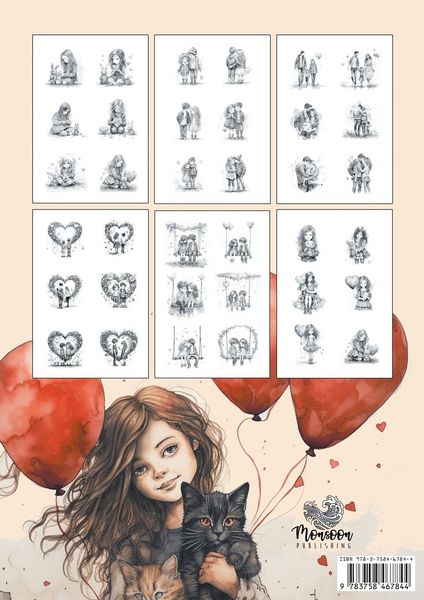 Produktbild: A little Love Malbuch f&uuml;r Erwachsene