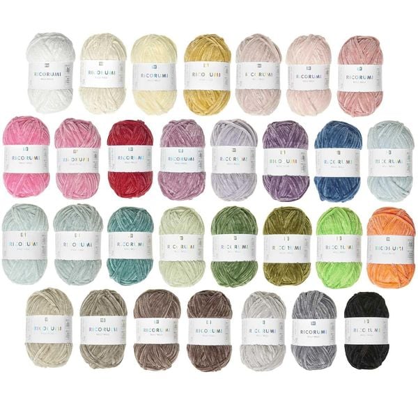 Produktbild: Ricorumi Set 30er "Nilli Nilli", Farben: 001-030