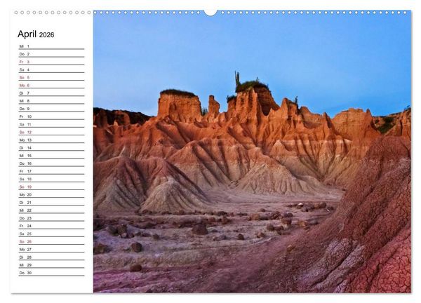 Produktbild: Kolumbien Impressionen (hochwertiger Premium Wandkalender 2026 DIN A2 quer), Kunstdruck in Hochglanz