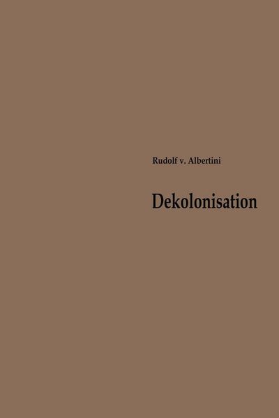 Produktbild: Dekolonisation