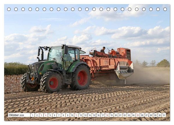 Produktbild: Kartoffel-Ernte - hautnah erleben (Tischkalender 2026 DIN A5 quer), CALVENDO Monatskalender