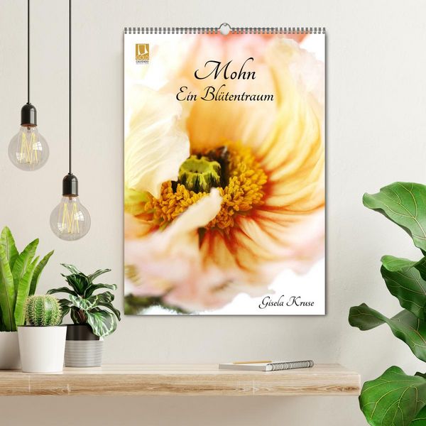 Produktbild: Mohn - Ein Bl&uuml;tentraum (Wandkalender 2026 DIN A2 hoch), CALVENDO Monatskalender