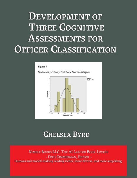 Produktbild: Development of Three Cognitive Assessments for Officer Classification