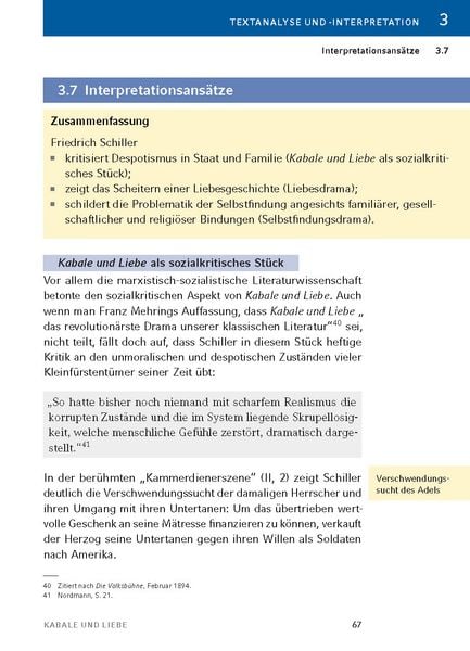 Produktbild: Kabale und Liebe von Friedrich Schiller