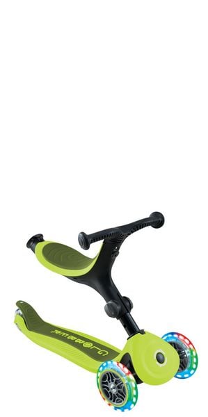 Produktbild: GLOBBER GO-UP ACTIVE LIGHTS lime gr&uuml;n