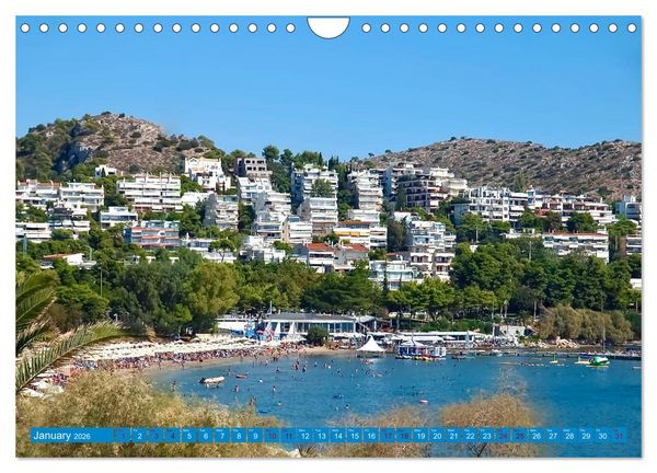 Produktbild: Athens My Love (Wall Calendar 2026 DIN A4 landscape), CALVENDO 12 Month Wall Calendar