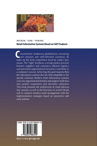 Produktbild: Retail Information Systems Based on SAP Products