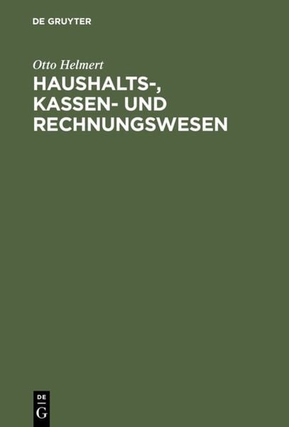 Produktbild: Haushalts-, Kassen- und Rechnungswesen