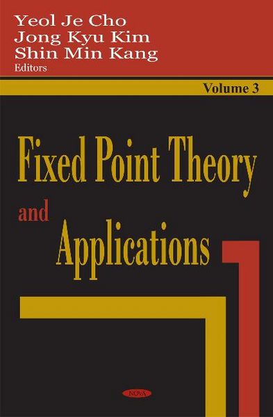 Produktbild: Fixed Point Theory & Applications, Volume 3