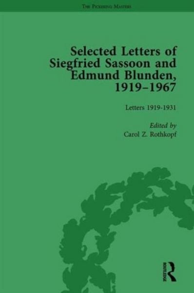 Produktbild: Rothkopf, C: Selected Letters of Siegfried Sassoon and Edmun