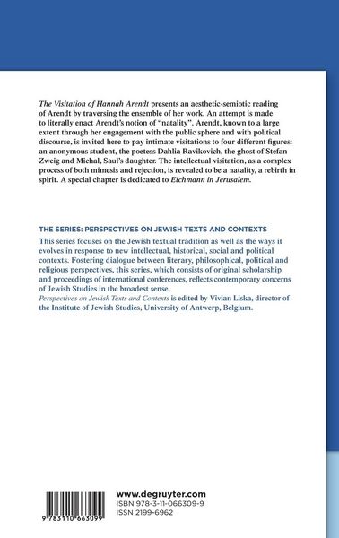 Produktbild: The Visitation of Hannah Arendt