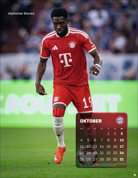 Produktbild: FC Bayern M&uuml;nchen Posterkalender 2027