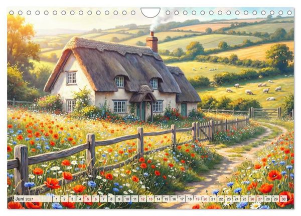 Produktbild: Auf dem Land - Eine Reise in die F&uuml;nfzigerjahre (Wandkalender 2027 DIN A4 quer), CALVENDO Monatskalender
