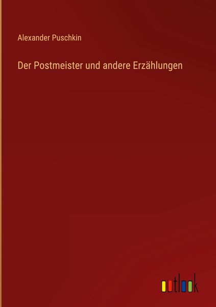 Produktbild: Der Postmeister und andere Erz&auml;hlungen
