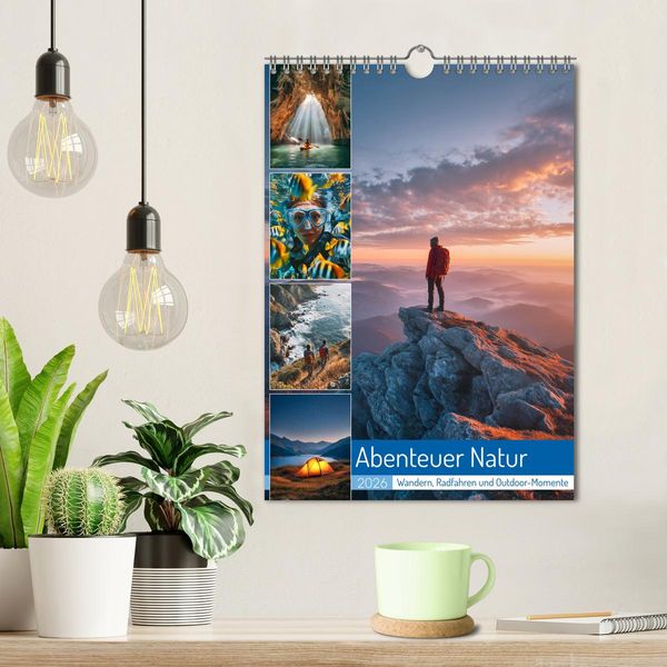 Produktbild: Abenteuer Natur (Wandkalender 2026 DIN A4 hoch), CALVENDO Monatskalender