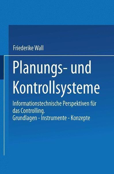 Produktbild: Planungs- und Kontrollsysteme