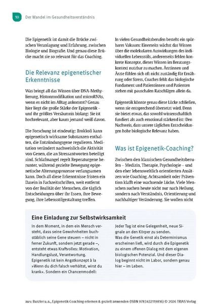 Produktbild: Epigenetik-Coaching erlernen & gezielt anwenden