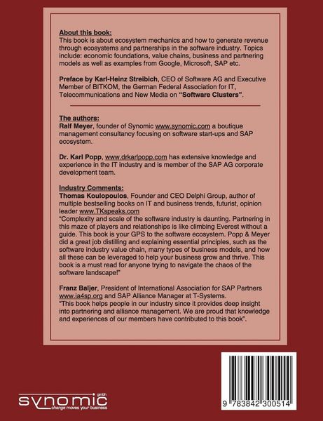 Produktbild: Profit from Software Ecosystems