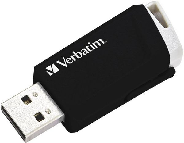 Produktbild: VERBATIM USB 3.2 Drive 32GB Store'n Click, schwarz