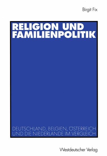 Produktbild: Religion und Familienpolitik