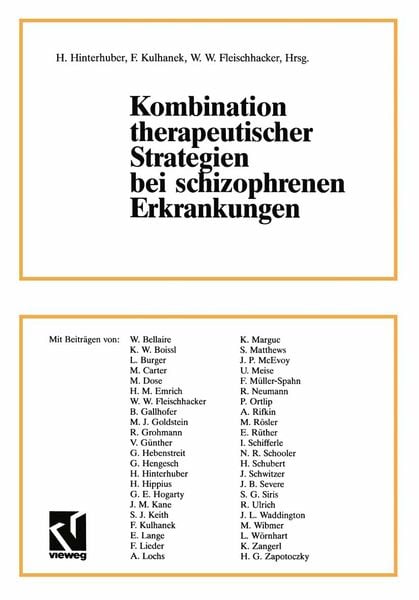Produktbild: Kombination therapeutischer Strategien bei schizophrenen Erkrankungen