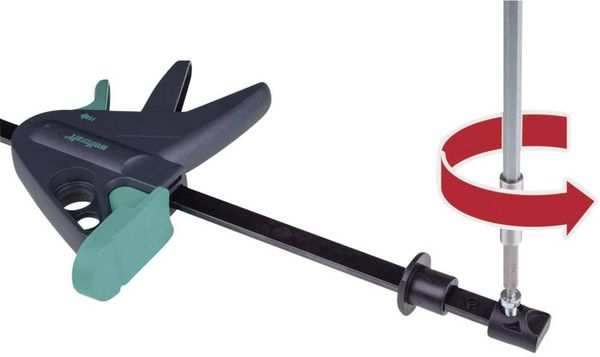 Produktbild: Wolfcraft 3036000 Werktischspanner 3036000 Spann-Weite (max.): 120mm