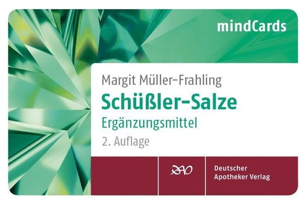Schüßler-Salze Ergänzungsmittel, Gebundene Ausgabe von Margit Müller-Frahling, Deutscher Apotheker Verlag, 978-3-7692-5742-7