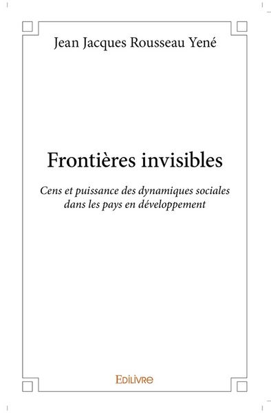 Produktbild: Fronti&egrave;res invisibles - Tome 1